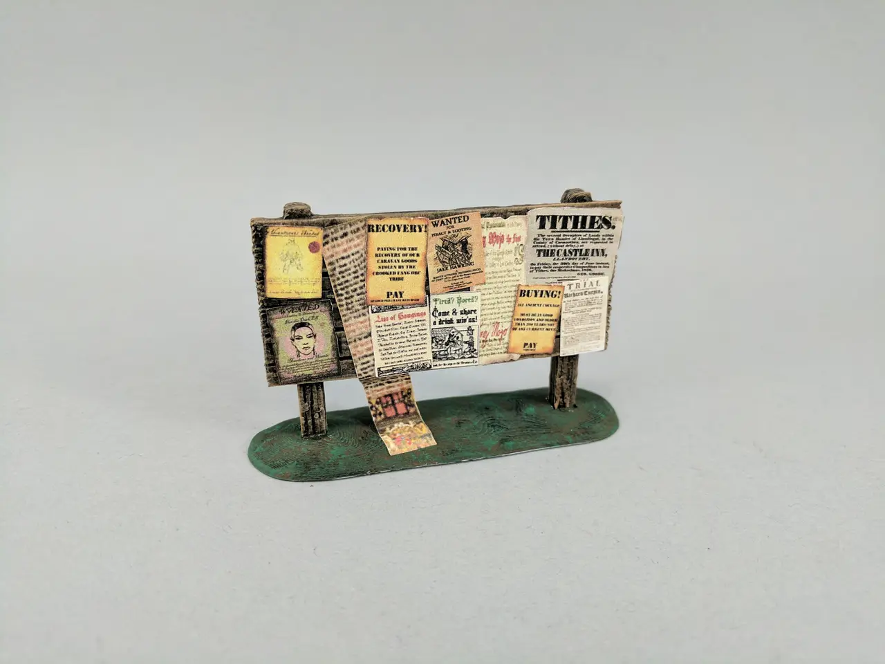 28mm Broadside Billboard — modelo 3D
