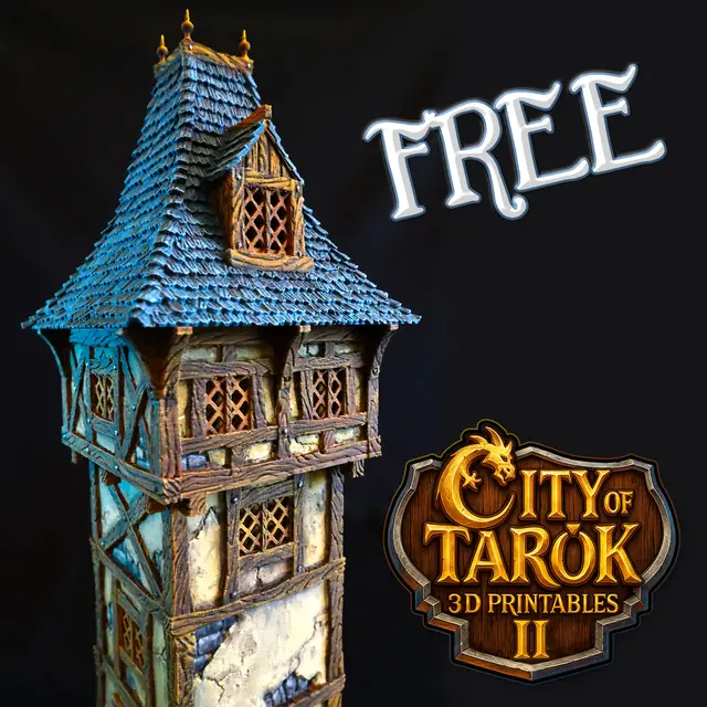 Watchtower - City of Tarok 2 — modelo 3D