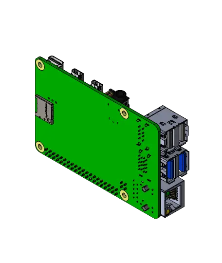 Raspberry Pi 4 Model B.SLDPRT — modelo 3D