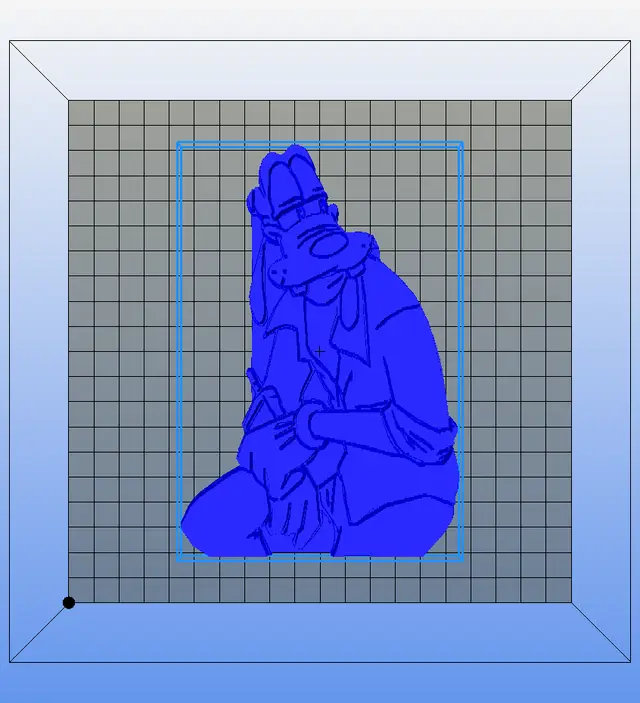 bas-relief-walt-disney-dingo-make-freetime-fanart-cartoon-4-bois — modelo 3D