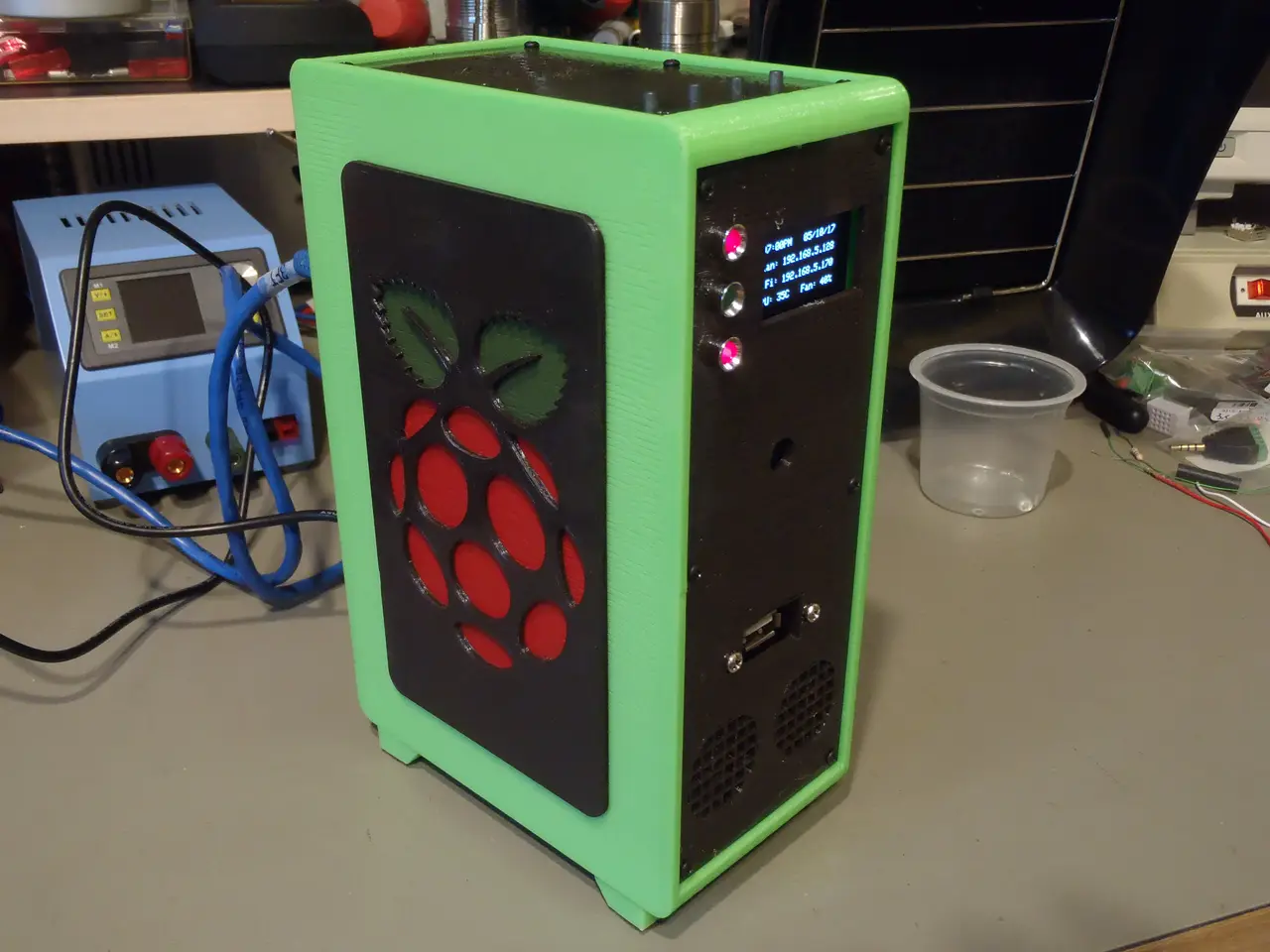 Raspberry Pi Desktop Tower Case — modelo 3D
