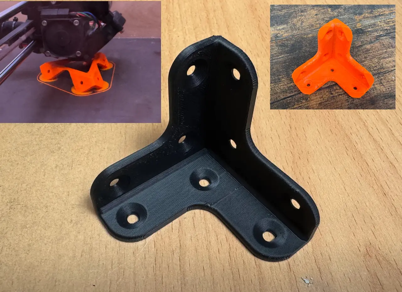 Strong Rounded Corner Bracket — modelo 3D