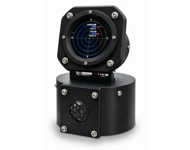 ESP32 Plane RADAR with Early Warning Aircraft Announcements — modelo 3D