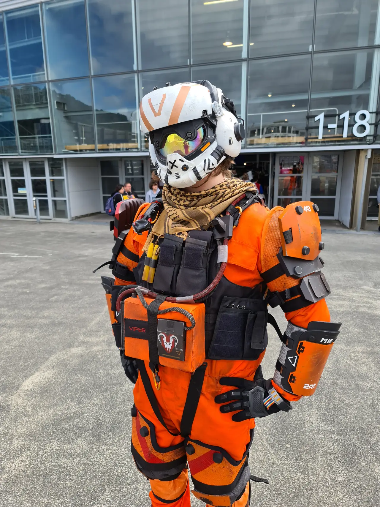 Titanfall 2 - Viper Helmet — modelo 3D