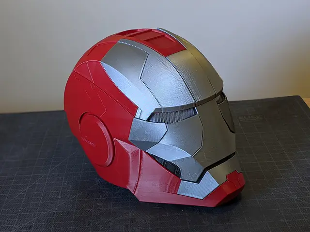 Iron Man Mark 5 Helmet — modelo 3D