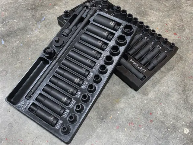 Metric and Imperial Socket Set for Vevor — modelo 3D