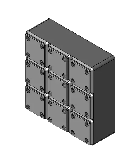 Gridfinity Multi-tool Blade Caddy — modelo 3D