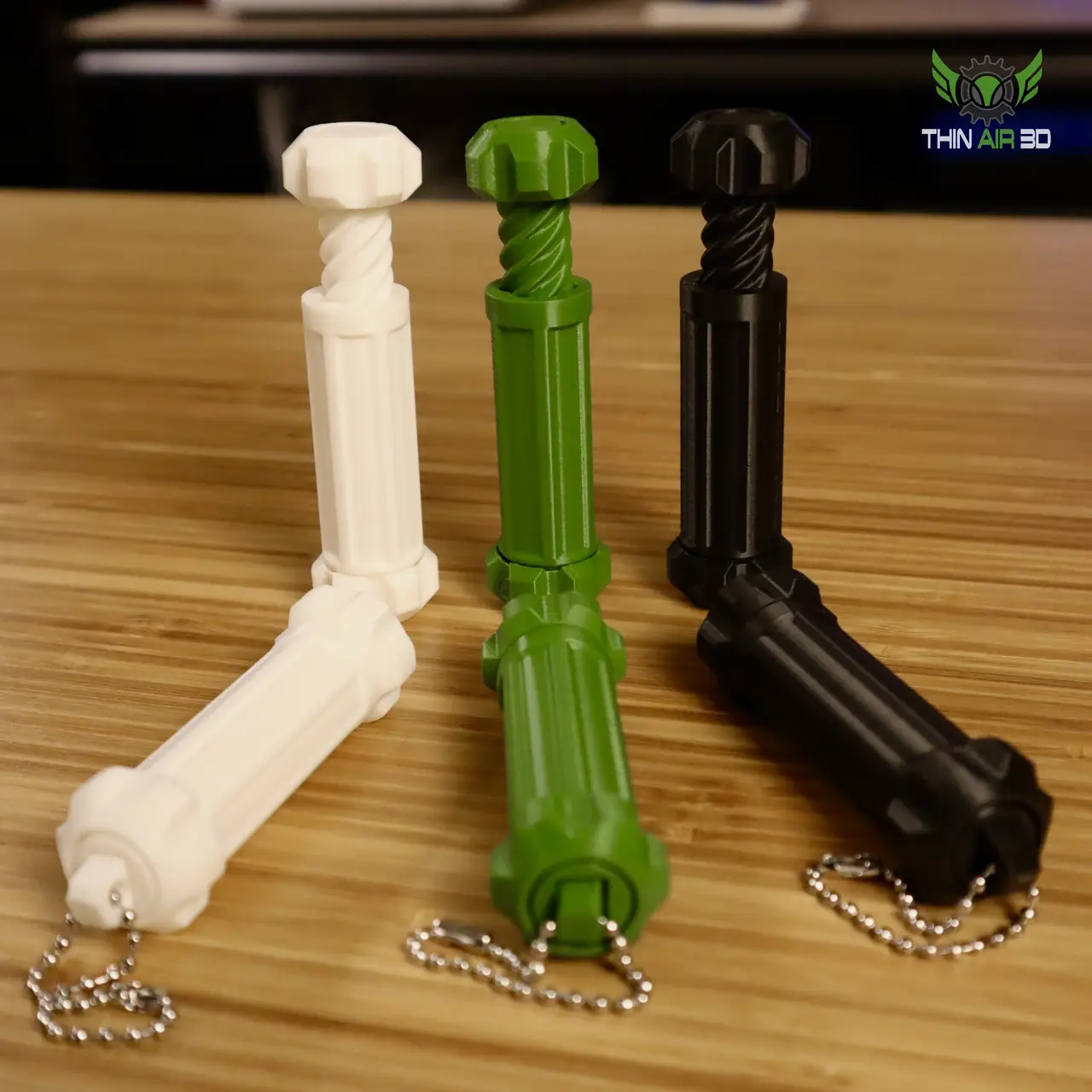 Click-Screw Fidget — modelo 3D