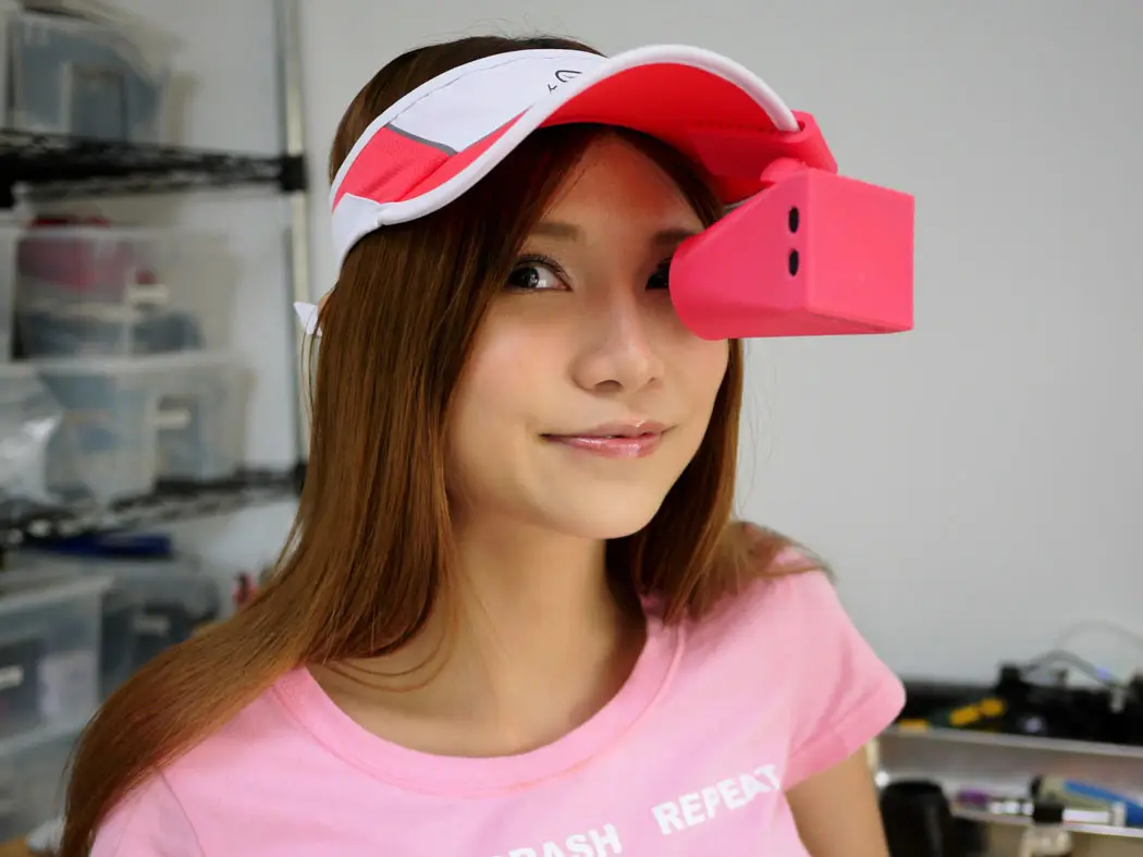 Poor Girl's Monocular Display — modelo 3D