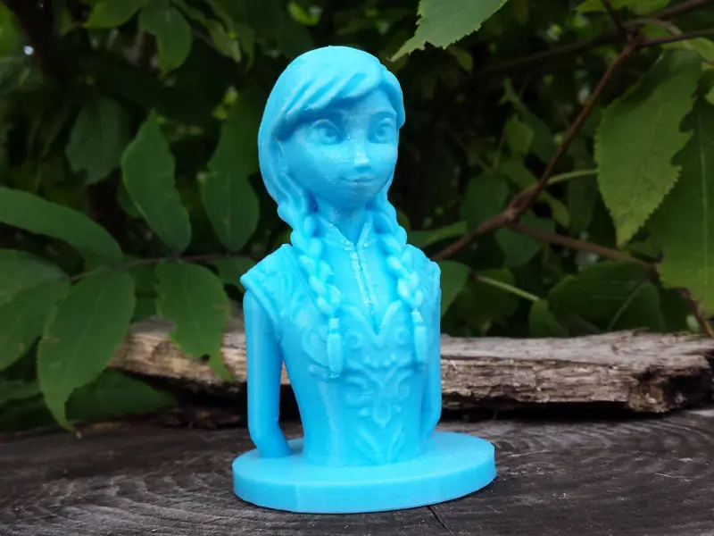 Frozen: Anna Bust — modelo 3D