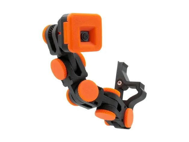 Articulating Raspberry Pi Camera Mount for Prusa MK3 and MK2 — modelo 3D