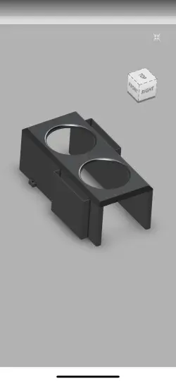 Cupholder — modelo 3D