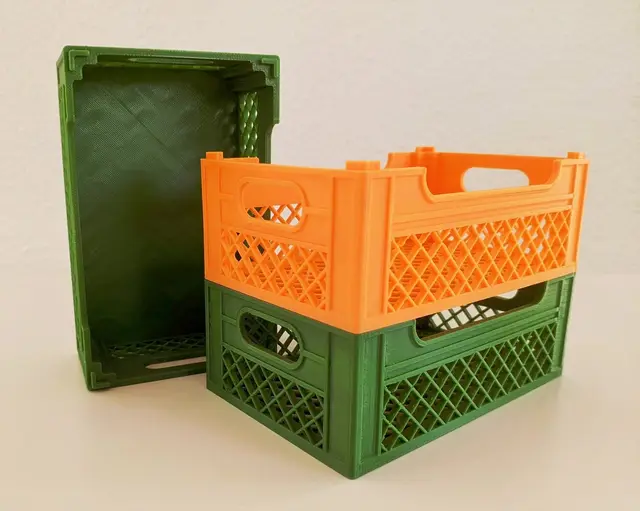 stackable crate — modelo 3D