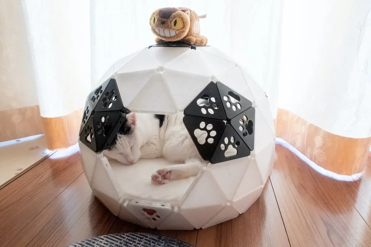 Geodesic Dome Cat House — modelo 3D