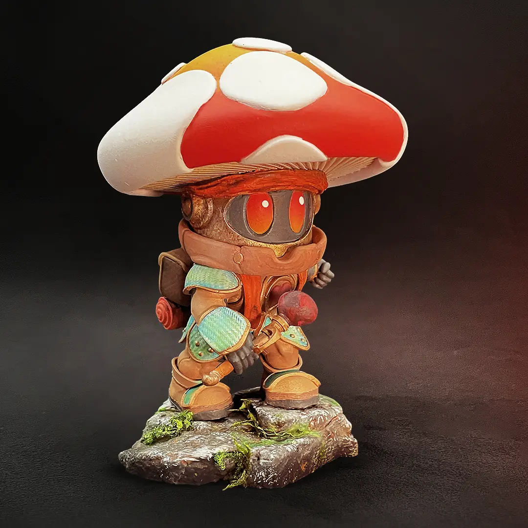 Mushroom-Man — modelo 3D