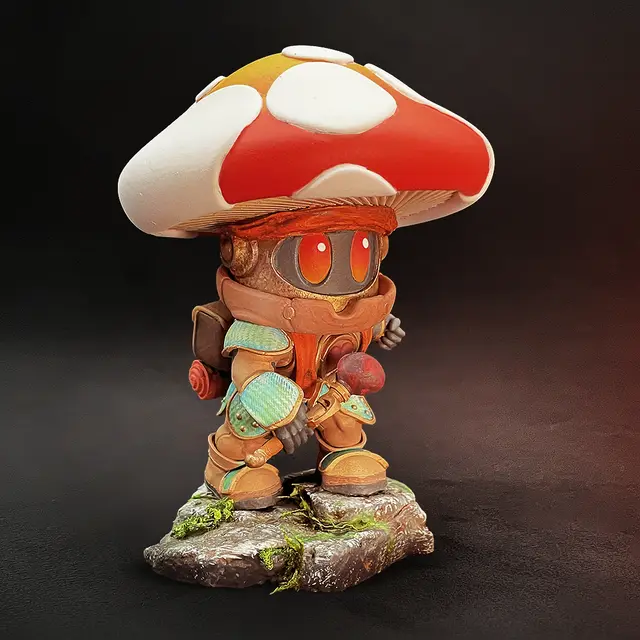 Mushroom-Man — modelo 3D