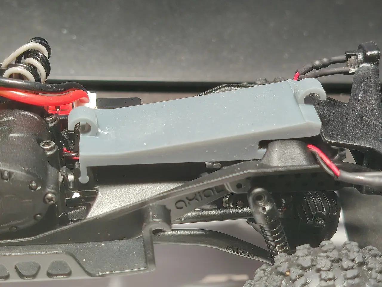SCX30 JLU large battery mount — modelo 3D