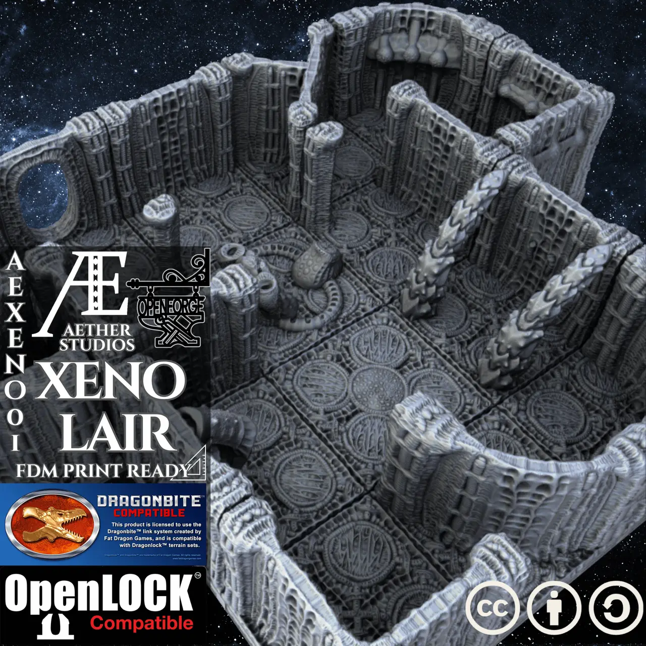 AEXENO01 - Xeno Lair — modelo 3D