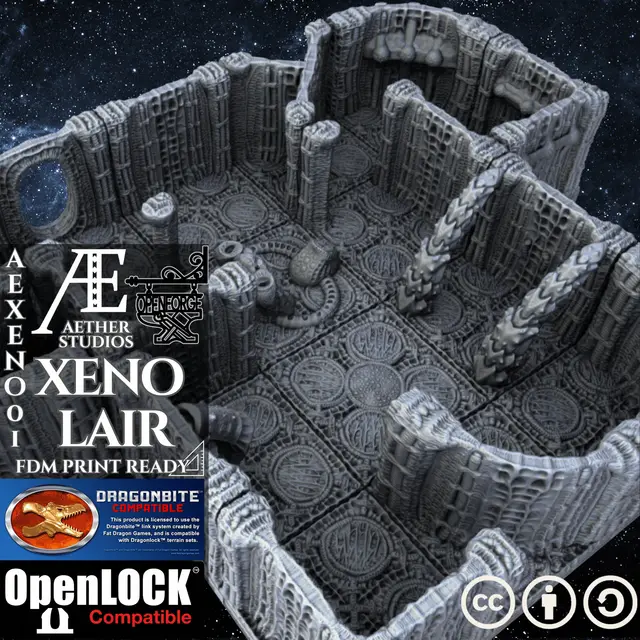AEXENO01 - Xeno Lair — modelo 3D
