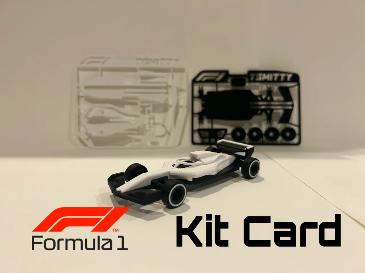 Formula 1 Kit Card — modelo 3D