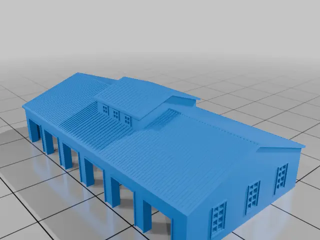 Garage — modelo 3D
