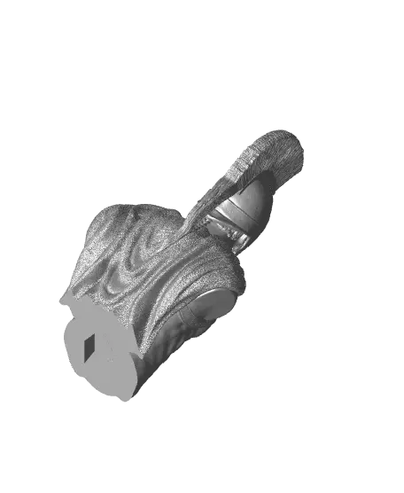 Battle Leonidas Bust - 300 — modelo 3D
