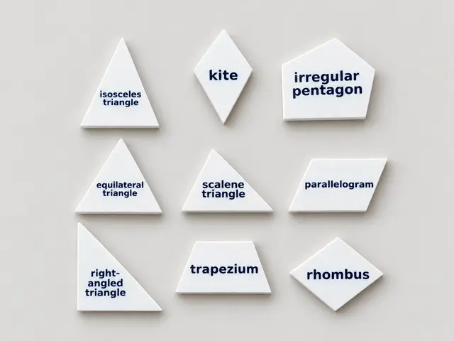 Advanced Geometry Shapes 9 Printable Shape Tiles — modelo 3D