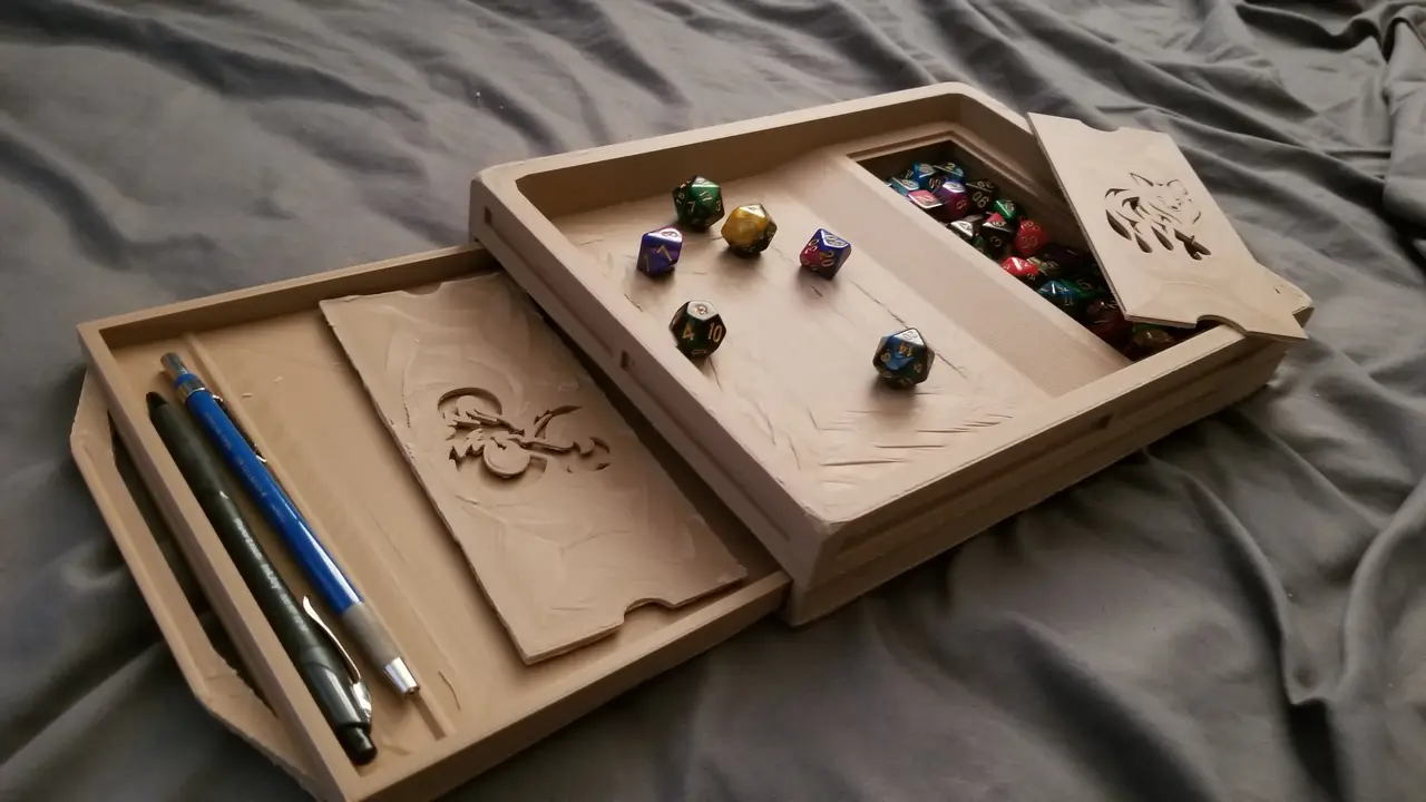 7SoulFox's "Dice Box/Tray/Thing!" v.1.5.0 — modelo 3D