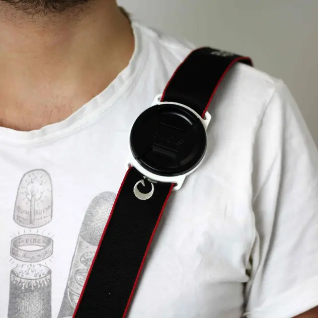 Lens cap holder for 62mm diameter lens — modelo 3D