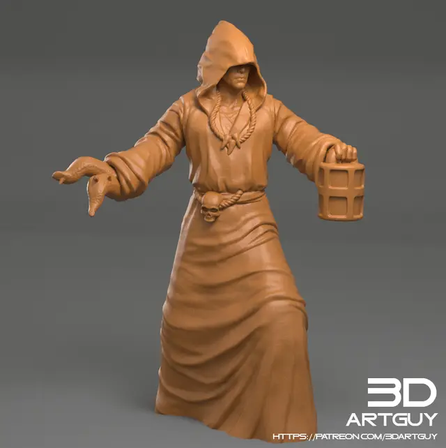 Cultist — modelo 3D