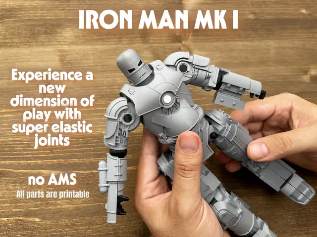 Iron Man MK I. — modelo 3D