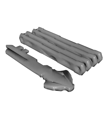 Roblox Rivals Working Keylisong — modelo 3D