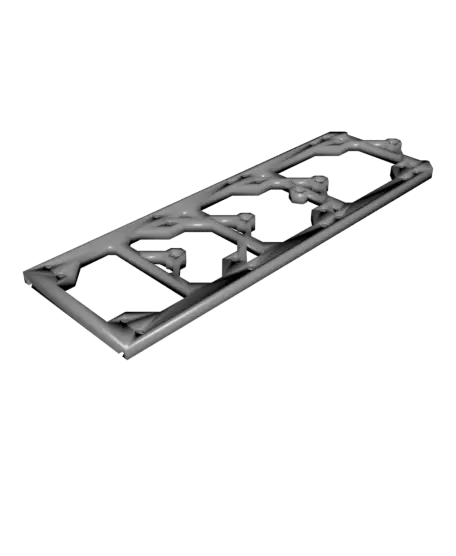 GEN2 Under Table Rails - 270 — modelo 3D