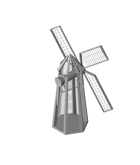 String Windmill — modelo 3D