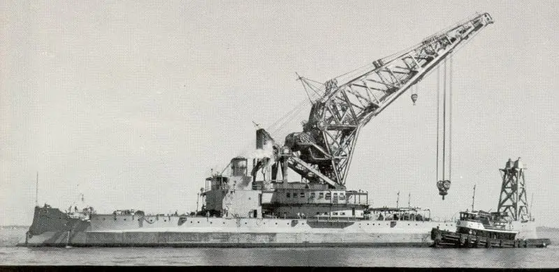 AB-1 CRANE SHIP KEARSARGE — modelo 3D