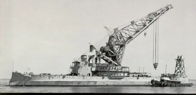 AB-1 CRANE SHIP KEARSARGE — modelo 3D