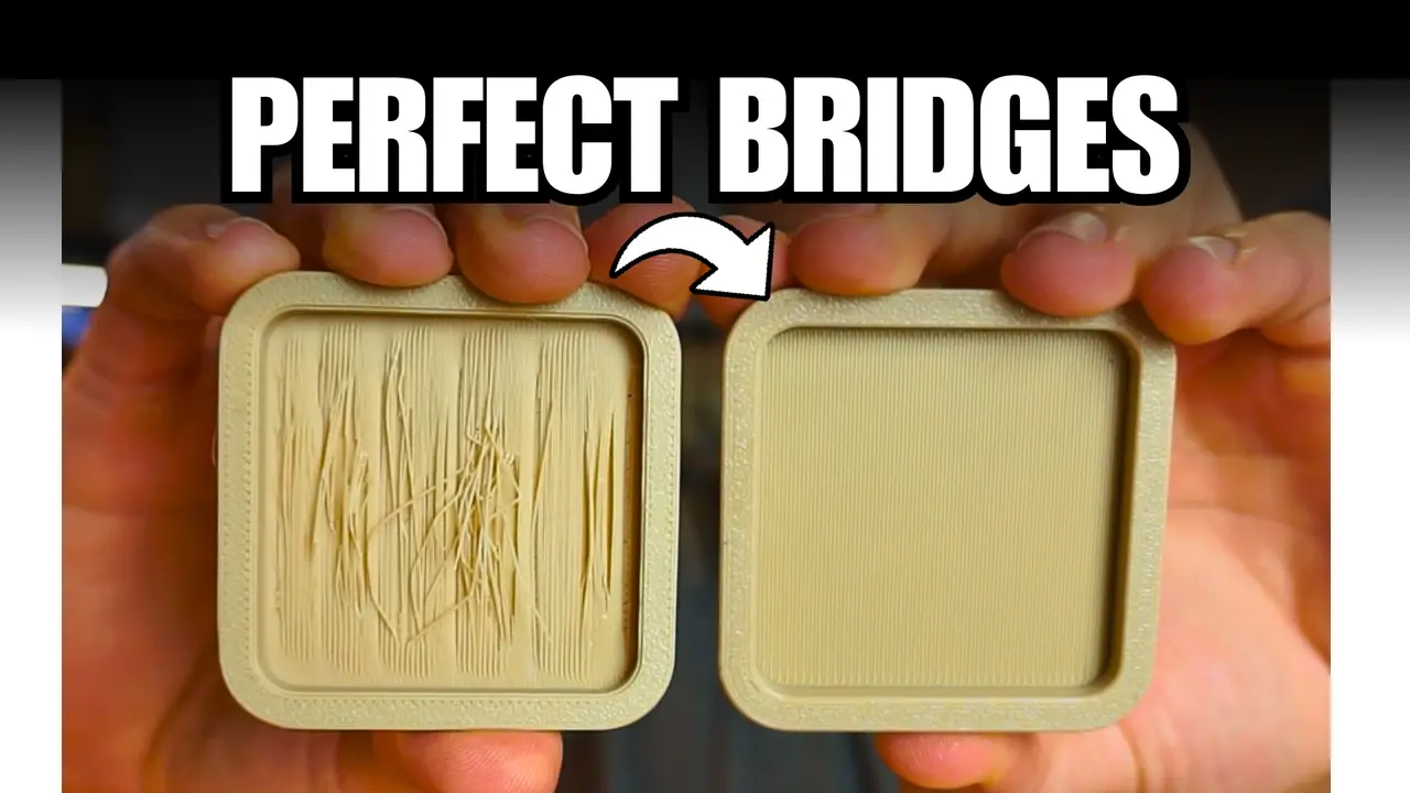 3D Printing Bridge Calibration Test (Basic & Advanced) — modelo 3D