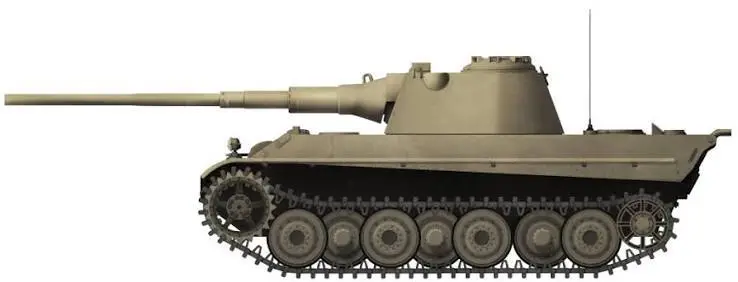 Panther II — modelo 3D