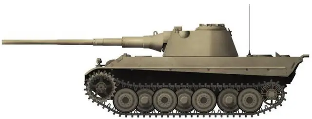Panther II — modelo 3D