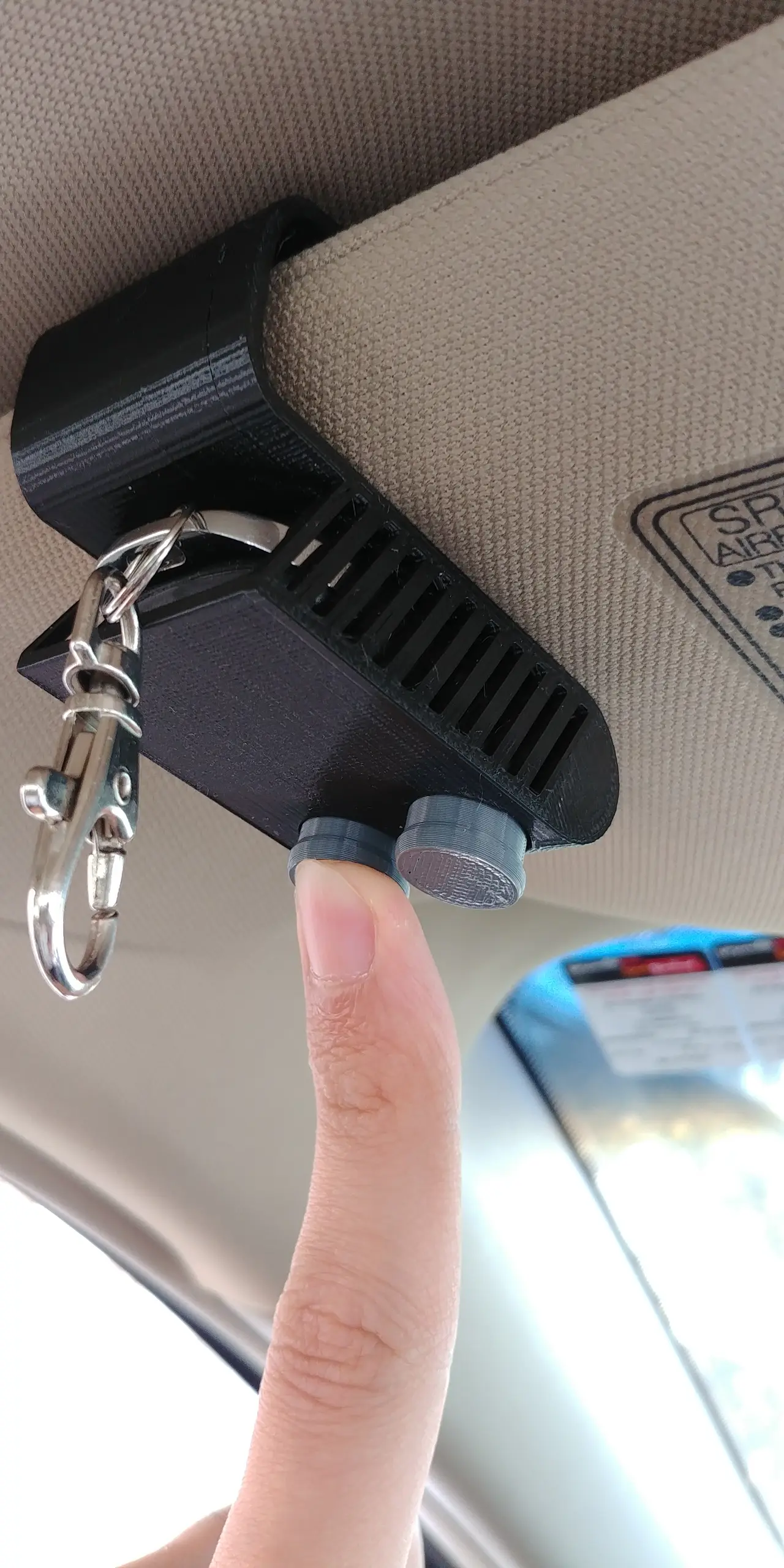 Garage Door Shutter Remote Control Case — modelo 3D
