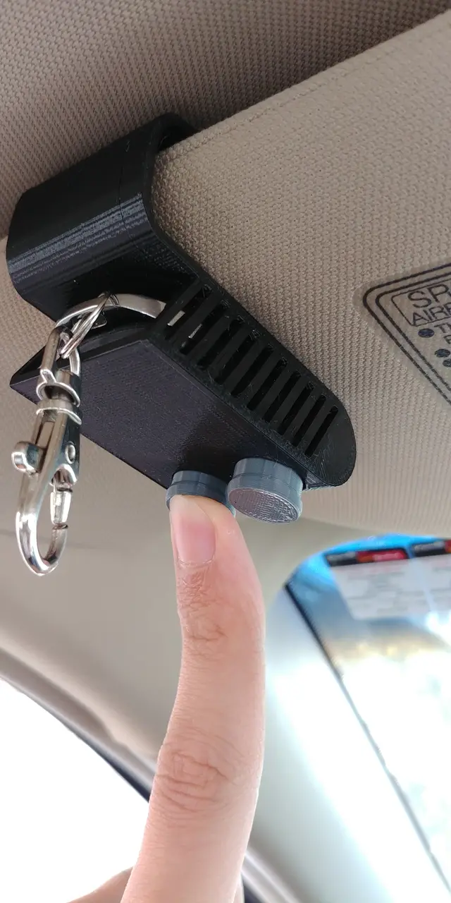 Garage Door Shutter Remote Control Case — modelo 3D
