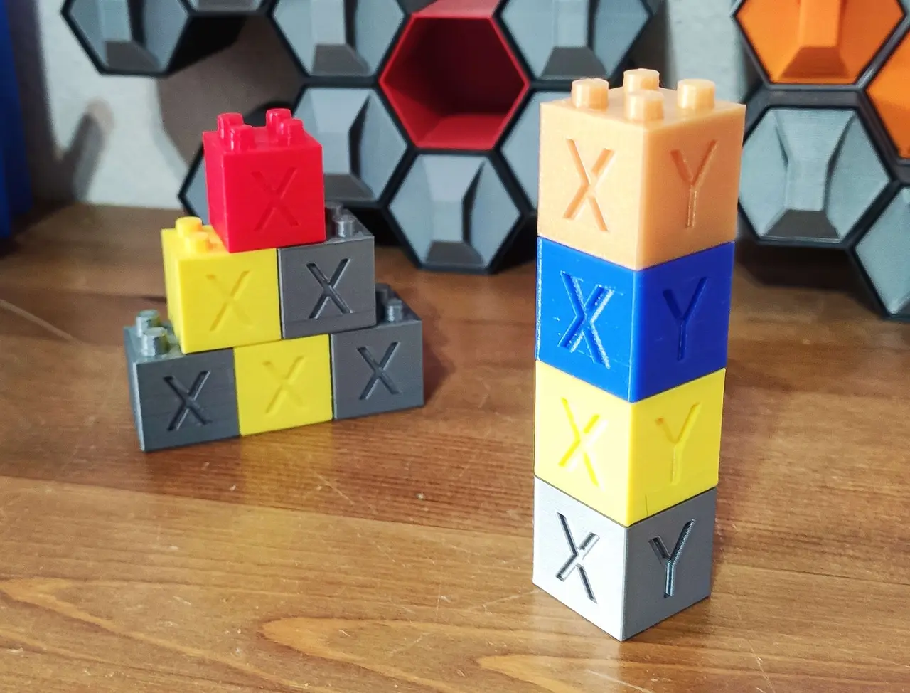 Lego Calibration Cube — modelo 3D