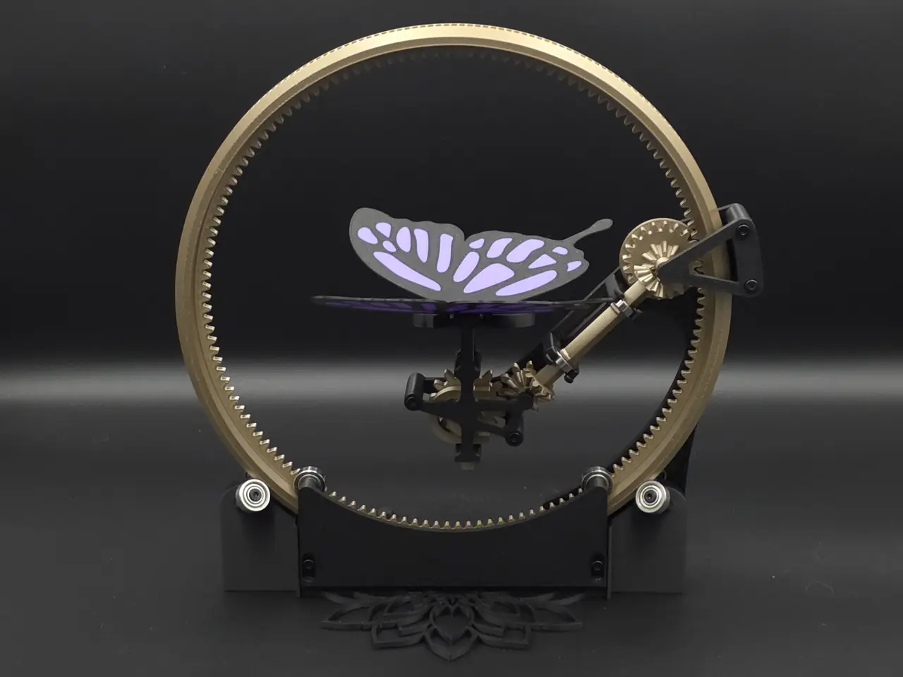 USB Motorized Butterfly Figurine — modelo 3D