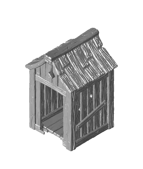 Outhouse — modelo 3D
