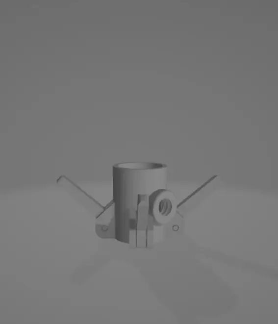 Beach umbrella hook — modelo 3D