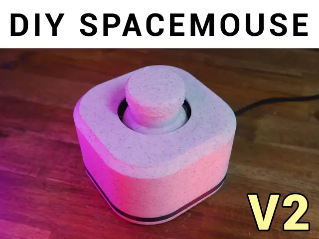 Open source SpaceMouse - Space Mushroom remix — modelo 3D
