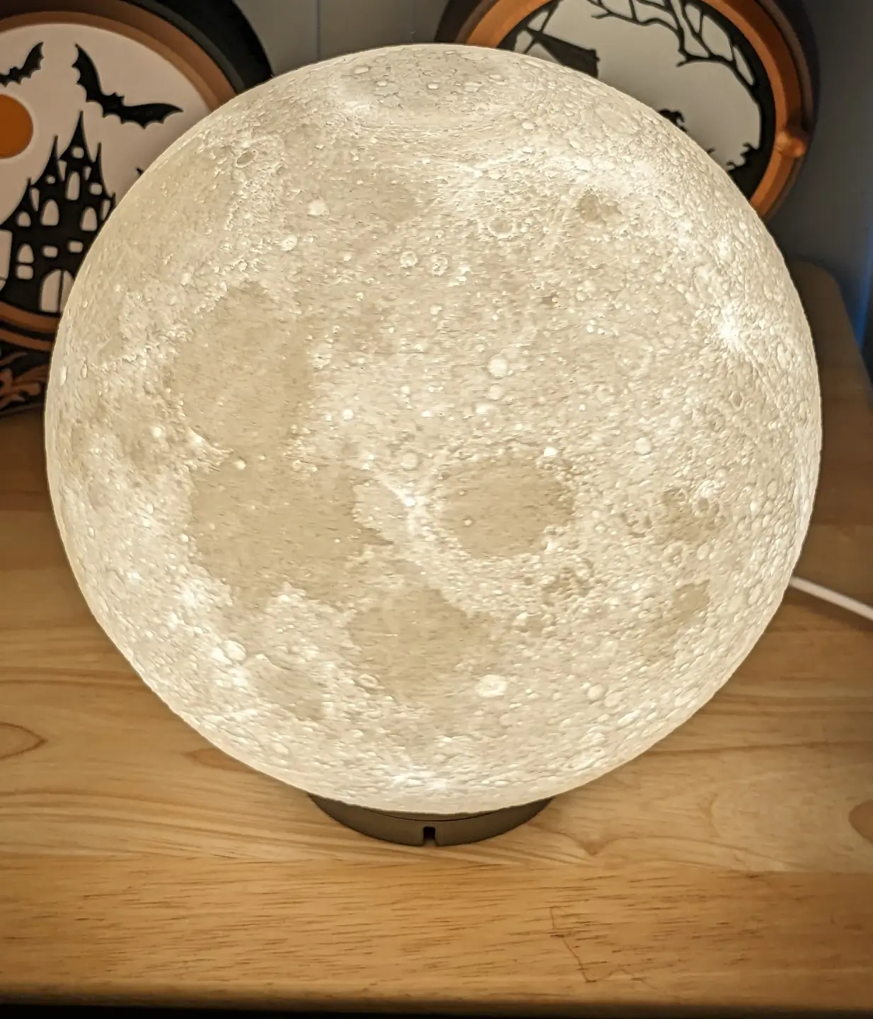Moon Globe for LED Lamp 001 — modelo 3D
