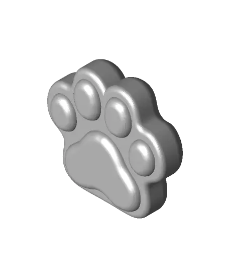Cat Paw (Keychain).stl — modelo 3D