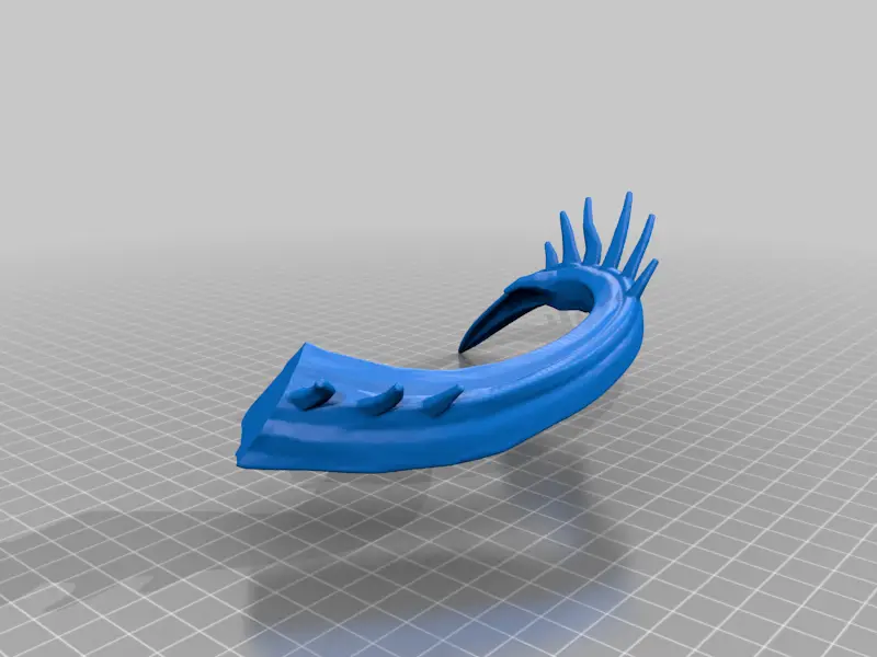 Skyrim Frost Dragon — modelo 3D