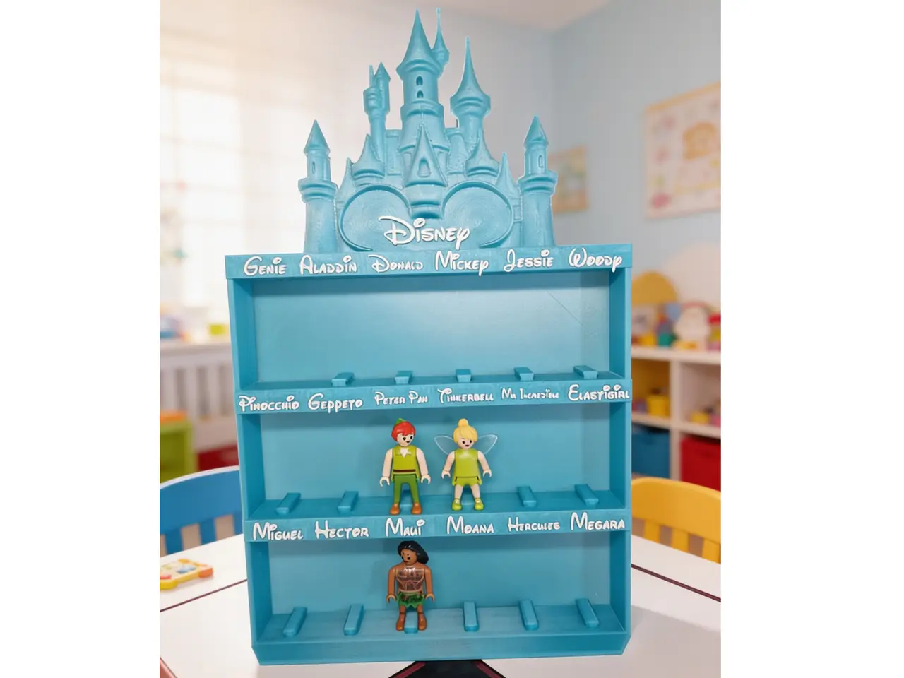 Überraschungsei Disney Playmobil Figuren Regal — modelo 3D
